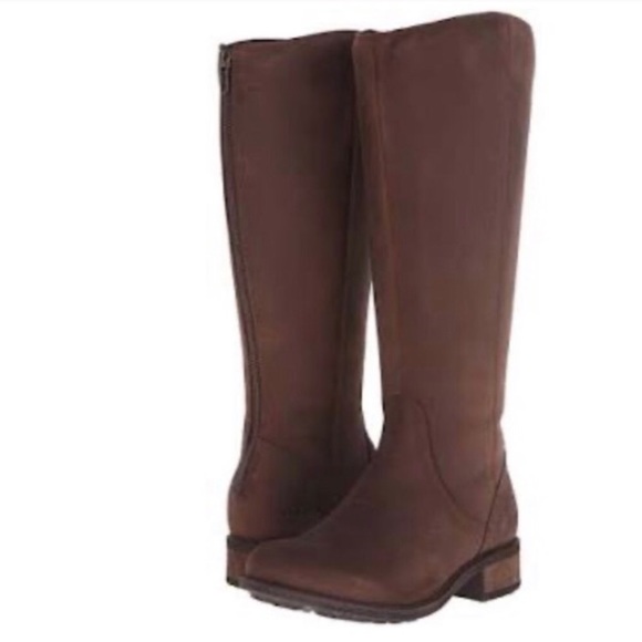 UGG Shoes - UGG Seldon Water resistant Leather Riding Boot